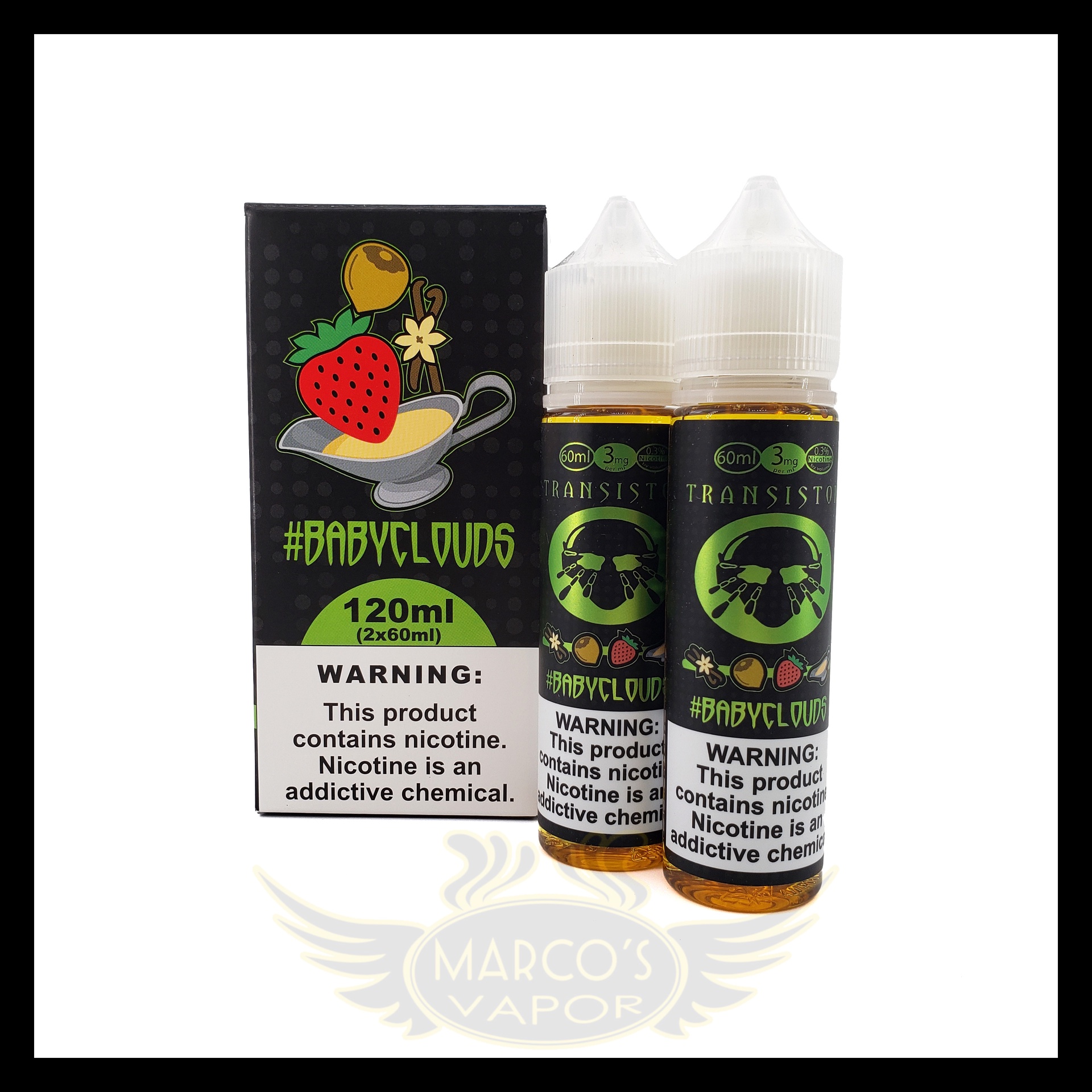Transistor Baby Clouds 120ML – Marco's Vapor